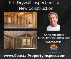 Pre-drywall inspections by Coastal Property Inspections in Orange County.